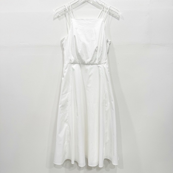 Joie Dresses & Skirts - Joie White Cotton Midi Dress Strappy Size 4